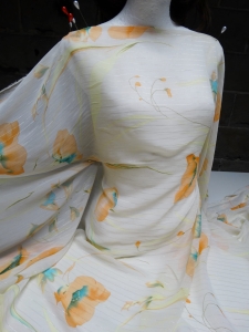 szyfon kolorowy -n.320/d2-šifón -průhledná látka