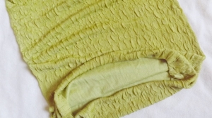 dzianina komin karbowana n.5-w - okazja-úplet vroubkovaný - tunel